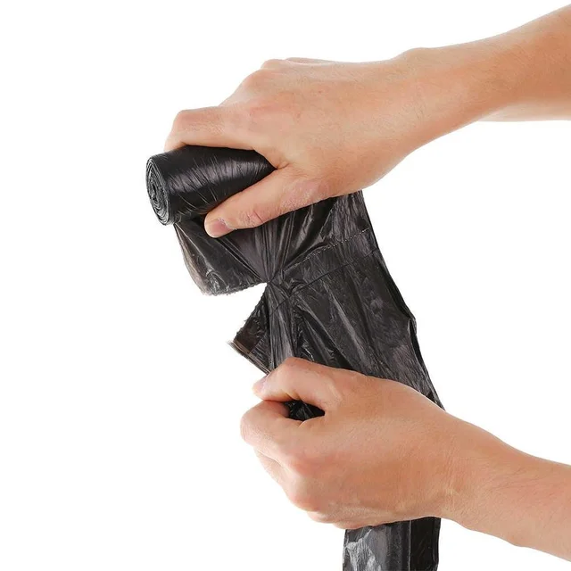 Large Black Garbage Bags – Heavy-Duty 30x50 Inch | Velvet Wipe