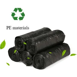 Large Black Garbage Bags – Heavy-Duty 30x50 Inch | Velvet Wipe