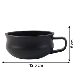 Large Capacity Deep Handle Bowl – Ergonomic Grip for Hot & Cold Meals