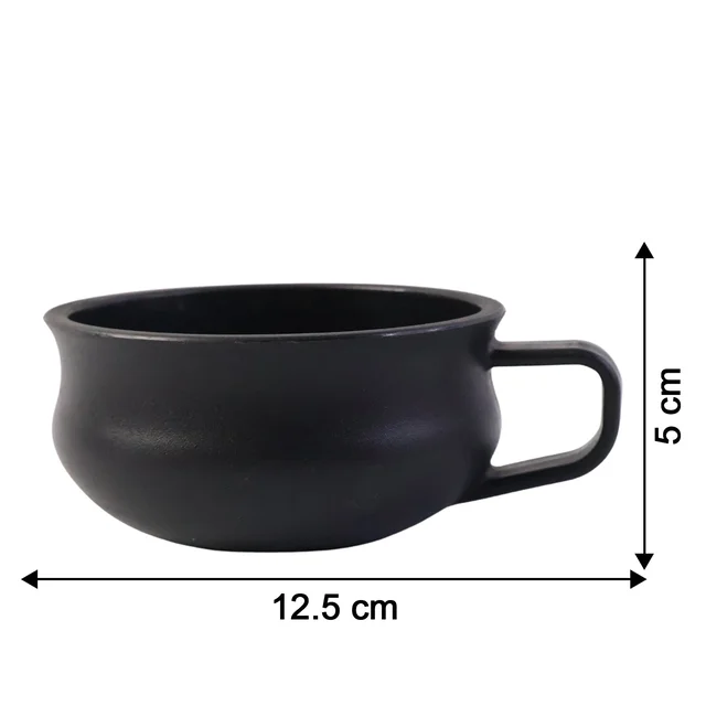 Large Capacity Deep Handle Bowl – Ergonomic Grip for Hot & Cold Meals