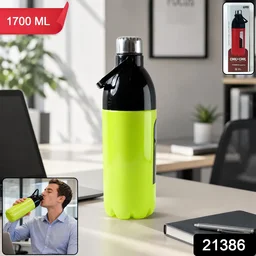 Large Capacity Water Bottle 1700ml – Leakproof with Carry Strap