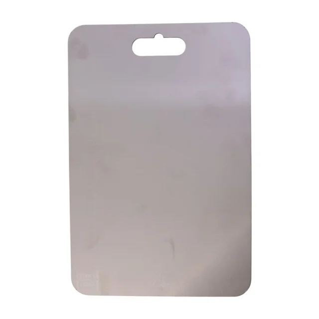 Large Stainless Steel Cutting Board – 31x20.5cm with Scale