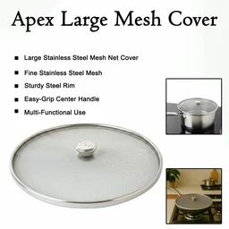 Large Stainless Steel Mesh Net Cover – Durable Oil Splatter Guard