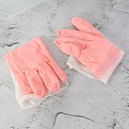 Large Waterproof Cleaning Gloves – Durable Reusable Rubber Pair