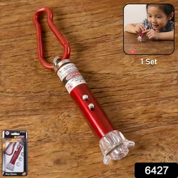 Laser Pointer – 4-in-1 LED Flashlight & Keychain | Puzzle Vista