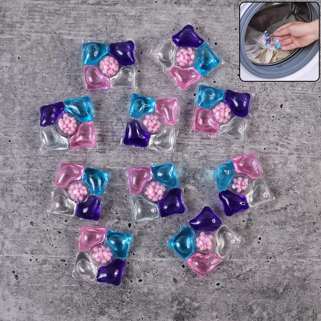 Laundry Detergent Pods – Multi-Action 10-Piece Pack for Superior Cleaning