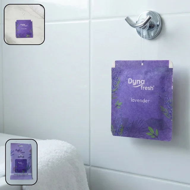 Lavender Hanging Air Freshener Gel – Long-lasting floral fragrance