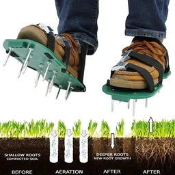 Lawn Aerator Sandals – Spiked Garden Shoes for Healthy Grass | Indo Glow