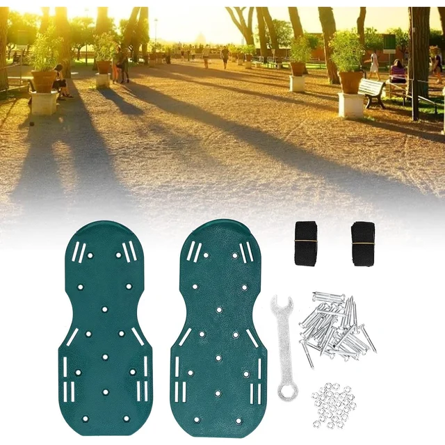 Lawn Aerator Sandals – Spiked Garden Shoes for Healthy Grass | Indo Glow