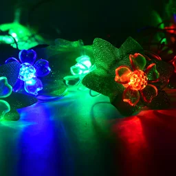 Leaf & Flower LED Decorative String Light – 3 Meter Festive Glow