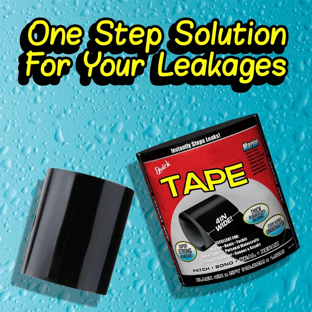 Leak Proof Tape – Instant Waterproof Seal for Repairs | BoltForce