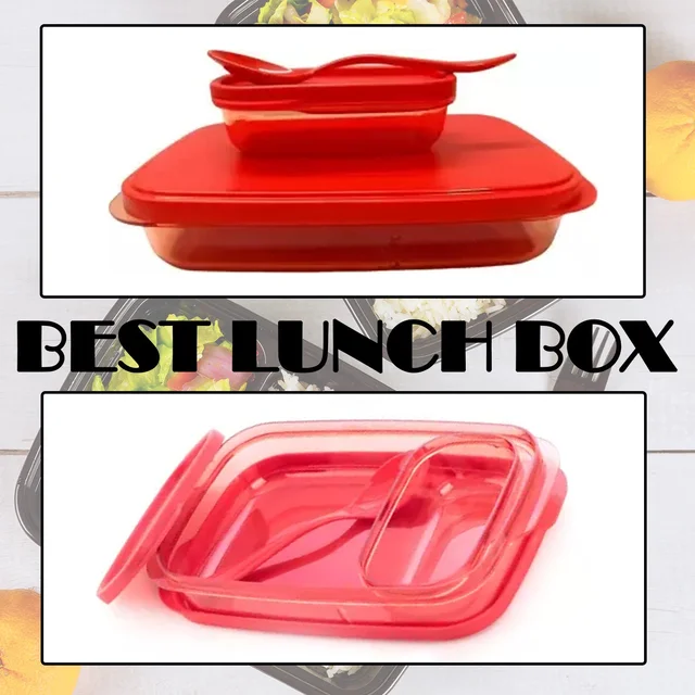 Leak-Proof Lunch Box – 2 Containers, Microwave Safe | Lunchie Bunchie