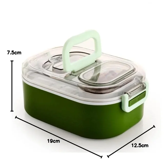 Leakproof Lunch Box Set – BPA-Free with Tumbler & Cutlery