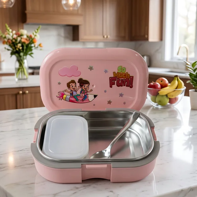 Leak-Proof Stainless Steel Lunch Box – Premium & Airtight