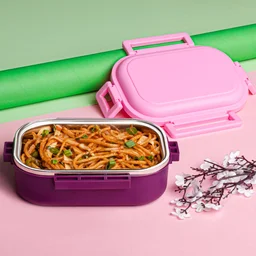 Leakproof Stainless Steel Lunch Box Set – Insulated & Durable | Lunchie Bunchie