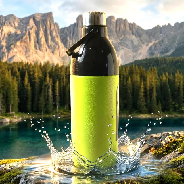 Leakproof Water Bottle 1700ML – Large Capacity with Carry Strap
