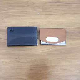 Leather Business Card Holder – Slim Magnetic Closure Case