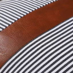Leather & Cotton Pillow Covers – 20x20 Inch (2-Pack) | Styleva