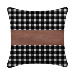 Leather Cushion Covers – 17x17 Inch Pair | Styleva