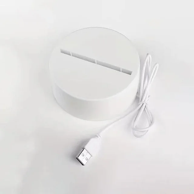LED Acrylic Message Board Night Lamp – USB Powered Decorative Light