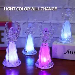 LED Angel Decorative Lights – Multicolor Battery Operated Set