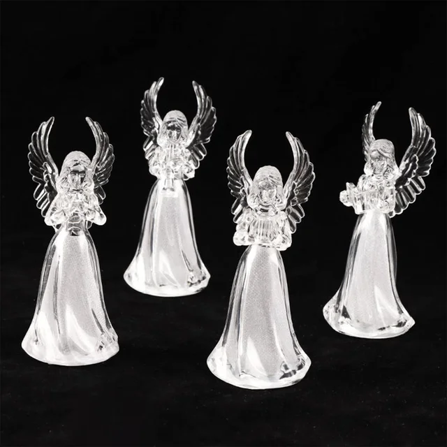 LED Angel Decorative Lights – Multicolor Battery Operated Set