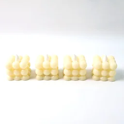 LED Bubble Candles – Set of 4 Flameless Decorative Lights
