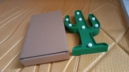 LED Cactus Lamp – Quirky Desk & Night Light | Deskrova