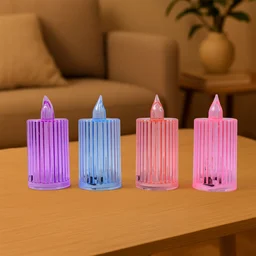LED Candle Light Set – Flameless Decorative 8-Piece Set