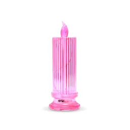 LED Crystal Candle – Glitter Swirling Multicolor Decor | Styleva
