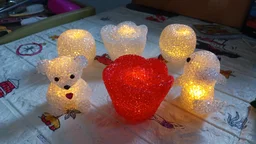LED Crystal Night Light – Multi-Shape Mood Lamp | Styleva