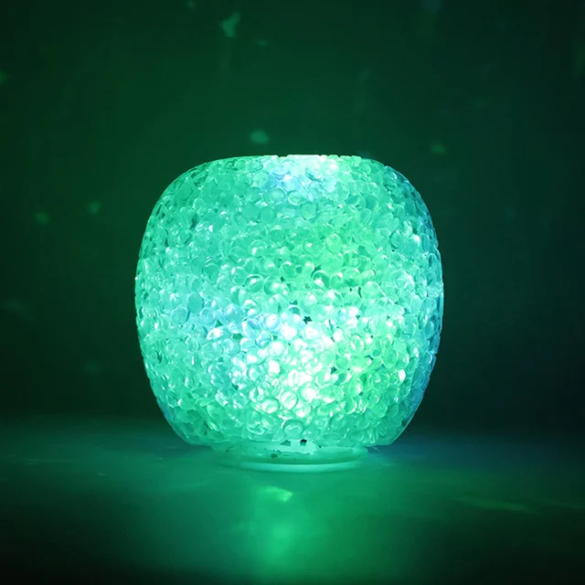 LED Crystal Table Lamp – Colour-Changing Ambient Glow