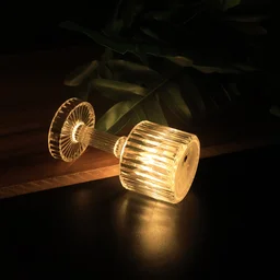 LED Crystal-Effect Table Lamps – Set of 24 Decorative Lights
