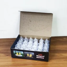LED Decorative Lantern Lights – Set of 24 Flameless Hexagonal Lamps