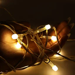 LED Decorative String Lights 10 Meter – Warm White Glow for Festivals
