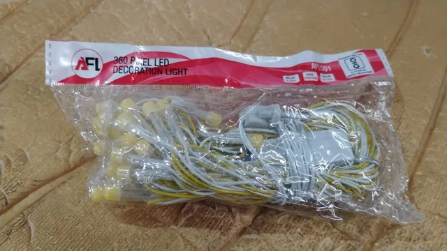 LED Decorative String Lights 10 Meter – Warm White Glow for Festivals
