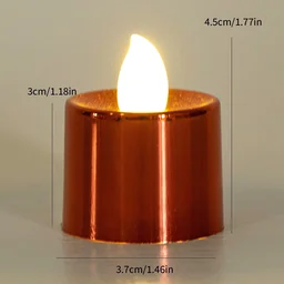 LED Diya – Smokeless Electric Candles 24 Pc Set | Styleva
