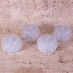 LED Flameless Decorative Candles – Set of 4 Crystal-Style Tealights