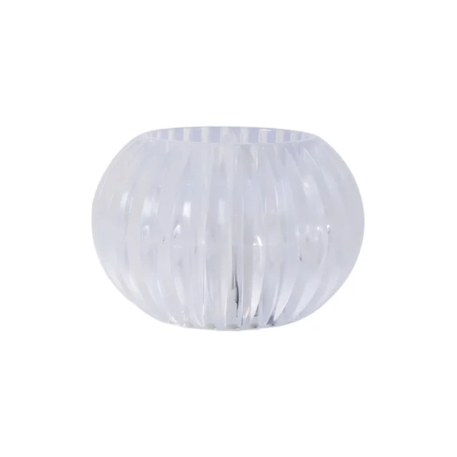 LED Flameless Decorative Candles – Set of 4 Crystal-Style Tealights