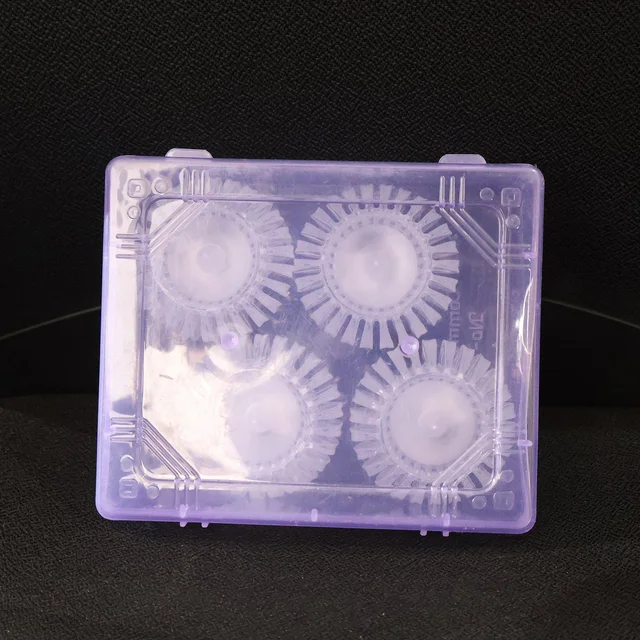 LED Flameless Decorative Candles – Set of 4 Crystal-Style Tealights