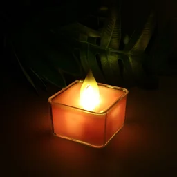 LED Flameless Tealight Candles – Safe Multicolor 6-Piece Set