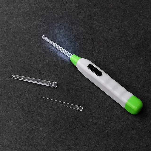 LED Flashlight Earpick – Safe & Precise Ear Wax Removal Tool