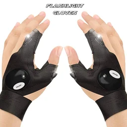 LED Flashlight Gloves – Hands-Free Work & Outdoor Light | Grow Wear