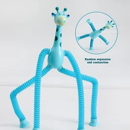 LED Giraffe Fidget Toy – Telescopic Suction Cup | Dollverse