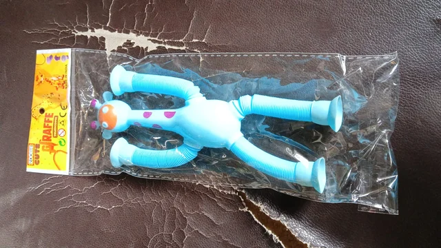 LED Giraffe Fidget Toy – Telescopic Suction Cup | Dollverse