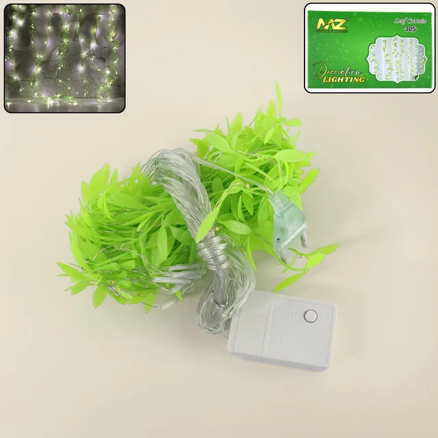 LED Leaf String Light – 3 Meter Decorative Green Vine Lighting