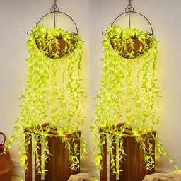 LED Leaf String Light – 3 Meter Decorative Green Vine Lighting