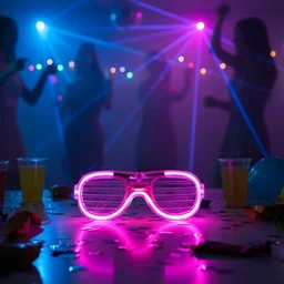 LED Light-Up Party Glasses – Bright & Comfortable Accessory