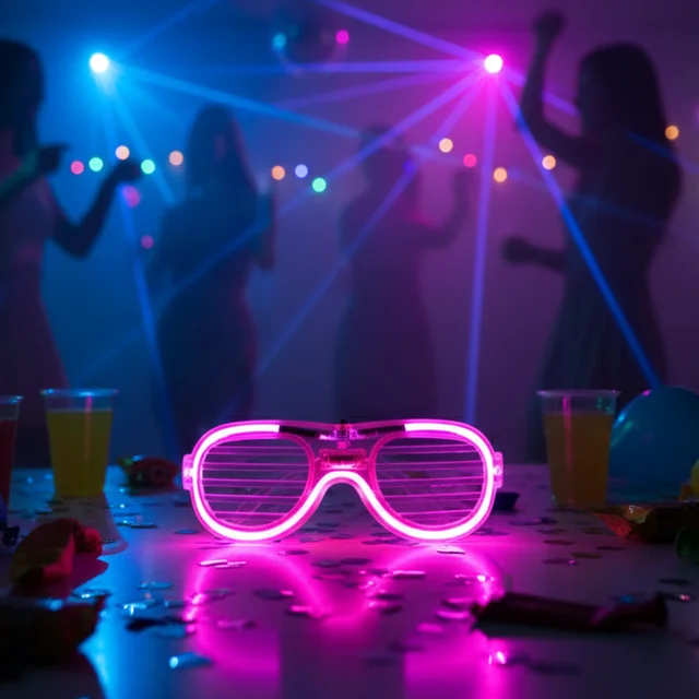 LED Light-Up Party Glasses – Bright & Comfortable Accessory
