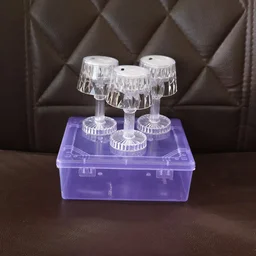 LED Mini Table Lamp Set – Battery Operated Decorative Ambience